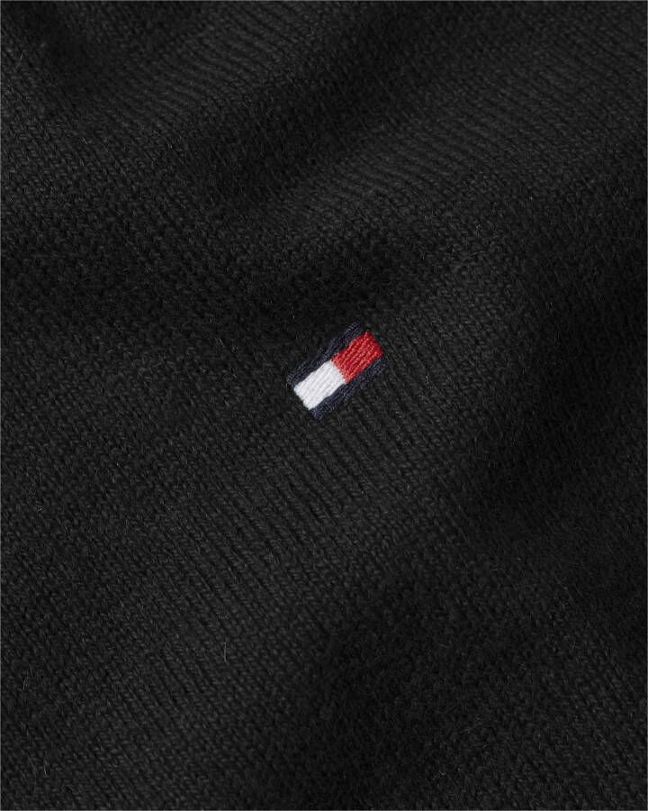 Tommy Hilfiger Fijngebreide coltrui in kasjmierblend met logoborduring