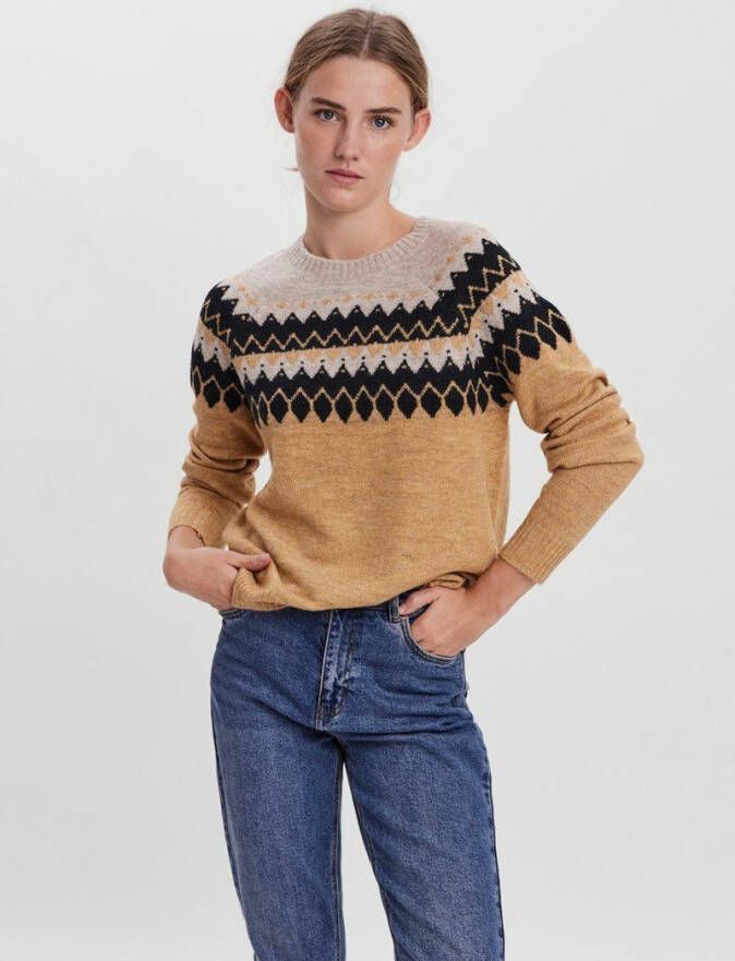 Vero Moda Gebreide trui lange mouwen