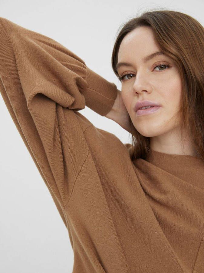 Vero Moda Gebreide trui trechterhals