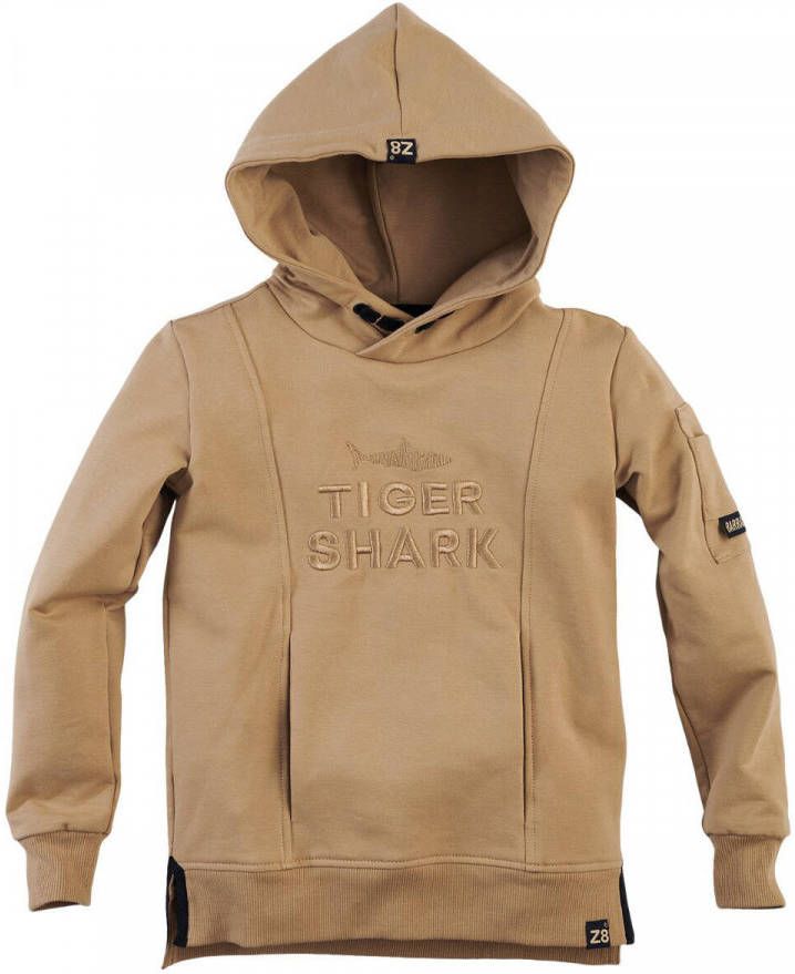 Z8 ! Jongens Trui -- Zand Katoen/elasthan