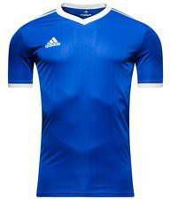 Adidas Performance Senior sport T shirt Tabela blauw/wit