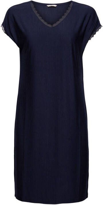 ESPRIT Women Bodywear nachthemd donkerblauw