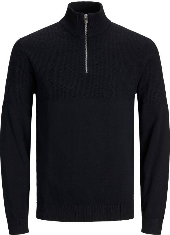 JACK & JONES PREMIUM trui JPRBLAWINTER met biologisch katoen black