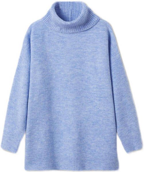 Mango Donatella oversized fijngebreide coltrui