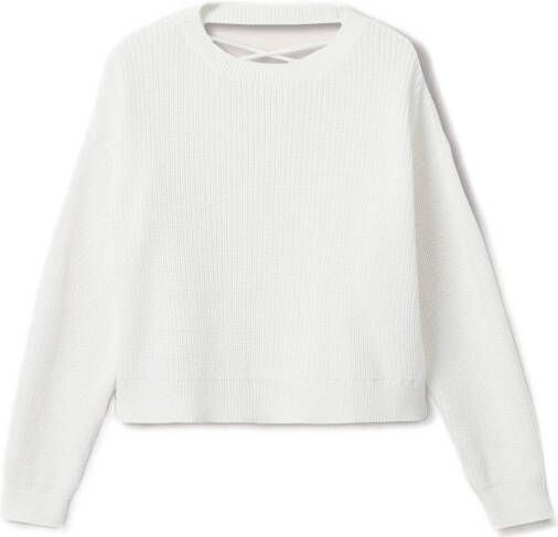 MANGO TEEN Trui met gekruist detail aan de achterkant