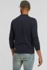 No Excess sweater crewneck stone washed airforce(15180180 034 ) online kopen