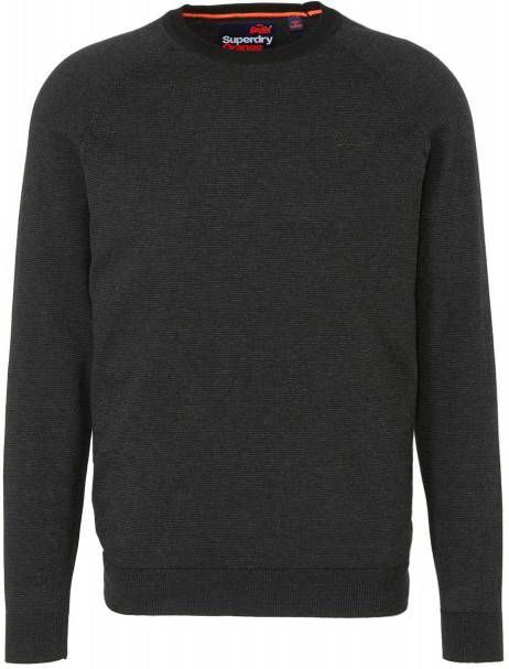 Superdry Orange Label Cotton Crew Heren