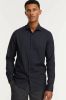Vanguard Donkerblauwe Casual Overhemd Long Sleeve Shirt Print On Pow online kopen