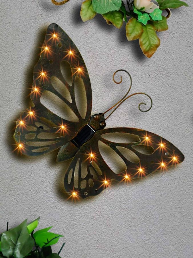 LED wanddecor. in antiekbruin van heine home